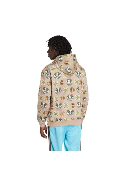 adidas Erkek  Kahverengi  Sweatshirt GRAPHIC LO HD JW1084 - Resim 3