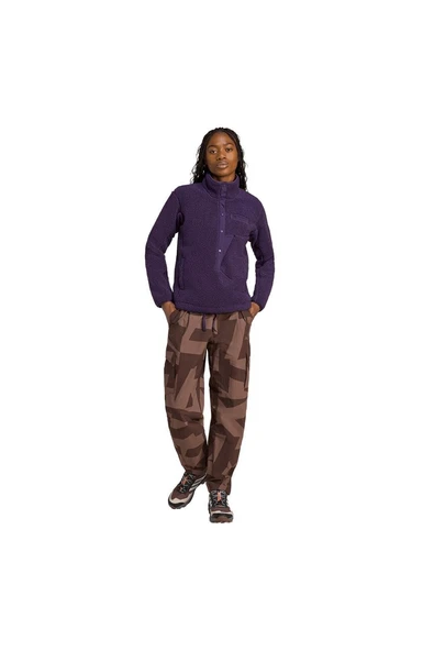 adidas  Kadın Mor  Ceket W XPL PILE SNAP JN0930 - Resim 5