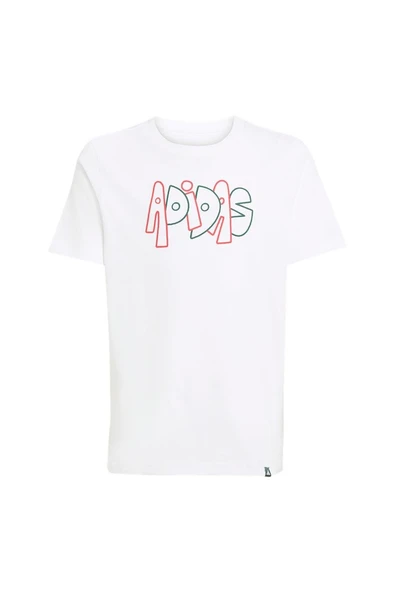 adidas  Çocuk  Beyaz  T-shirt J GRAFFITI T JV5245 ürün görseli 1
