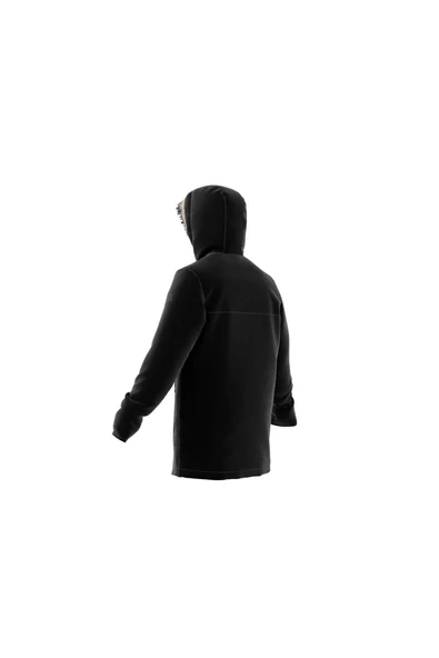 adidas Erkek  Siyah  Mont PAVERIC FUR PAR JM3919 - Resim 12