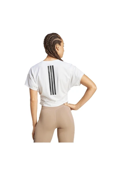 adidas Kadın Beyaz T-shirt Power Tee JX1194 - 3