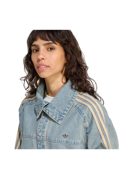 adidas Kadın  Mavi  Ceket P ESS DENIM JKT JY2872 - Resim 5