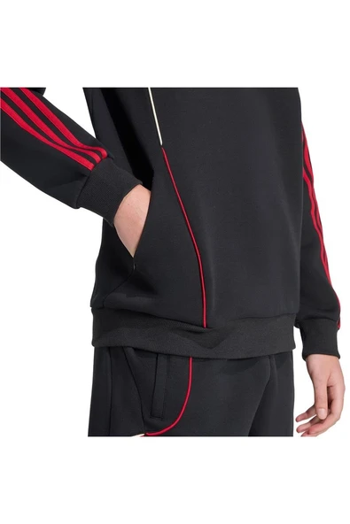 adidas Erkek  Siyah  Sweatshirt LFC UBP DKHD JW7901 - Resim 6