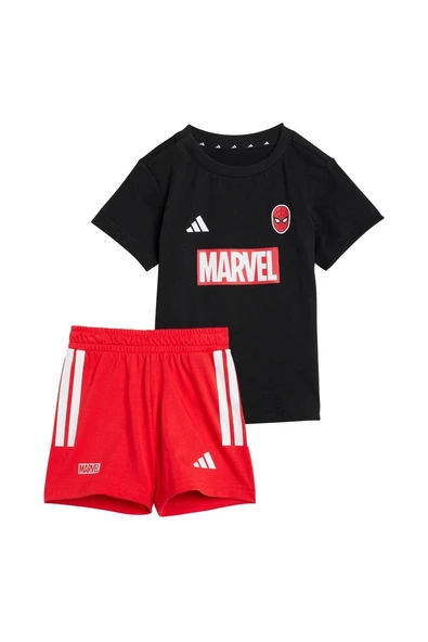 adidas  Bebek  Siyah  Eşofman I MRVL SM T SET JW9968 - 2