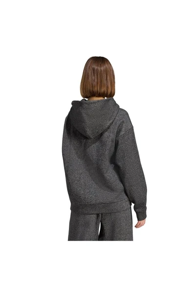 adidas Kadın  Siyah  Sweatshirt W ALL SZN HL HD JX4346 - Resim 3