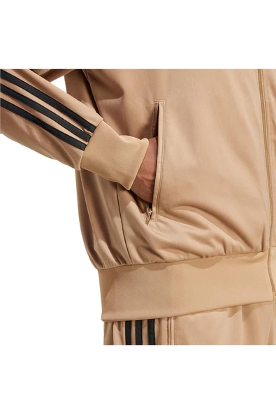 adidas  Erkek  Kahverengi  Ceket FIREBIRD TT JY6366 - Resim 5