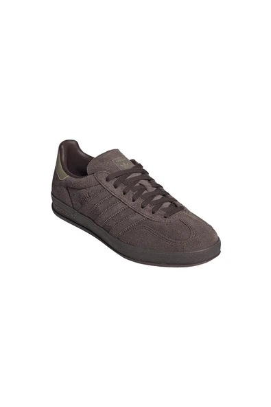 adidas Erkek  Kahverengi  Sneaker GAZELLE INDOOR JQ8402 - Resim 6