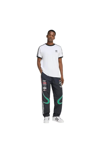 adidas Erkek  Siyah  Eşofman Altı GFX TRACK PANT KG2674 - Resim 4