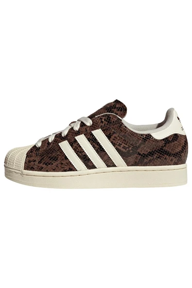 adidas  Kadın Kahverengi  Sneaker SUPERSTAR II W JP8158 - Resim 12