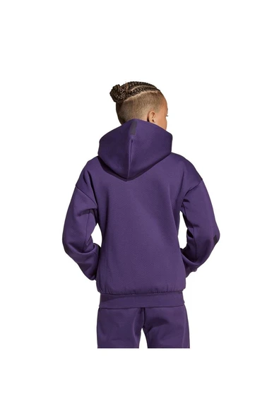 adidas Çocuk  Mor  Ceket J Z.N.E.FZ JW2426 - Resim 3