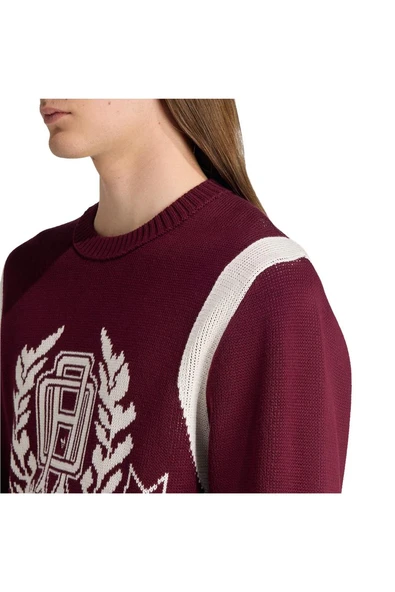 adidas  Erkek Bordo  Sweatshirt GRAPHIC REG JP JX8215 - Resim 6