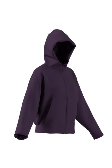 adidas Kadın  Mor  Ceket W Z.N.E. FZ KC4569 - Resim 8