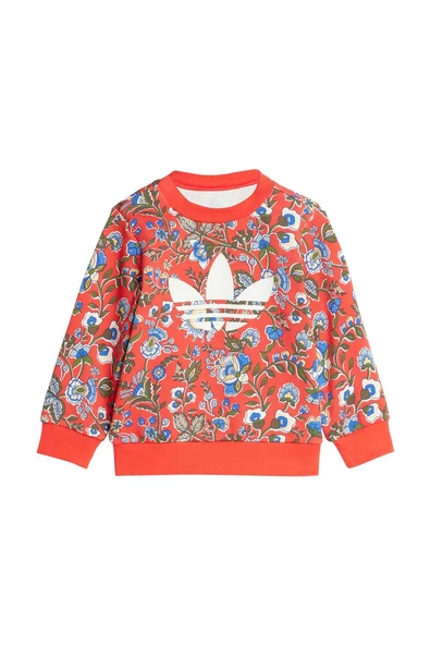 adidas  Bebek Kırmızı  Eşofman CREW SET JY3018 - 8