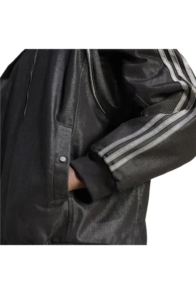 adidas Erkek  Siyah  Ceket DENIM JKT JY2796 - Resim 5