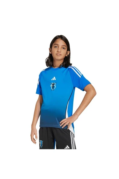 adidas  Çocuk Mavi  T-shirt JB TR JSY Y JX3939 - Resim 3