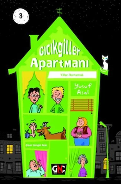 Gıcıkgiller Apartmanı 3 / Yusuf Asal / Genç Nesil / 9786057091598 / Ciltli ürün görseli