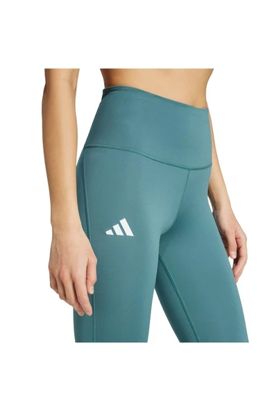 adidas  Kadın Yeşil  Tayt Adizero E 1/1 L JM8290 - Resim 7