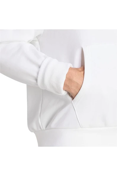 adidas  Erkek Beyaz  Sweatshirt U SNOW HD JM6364 - Resim 6