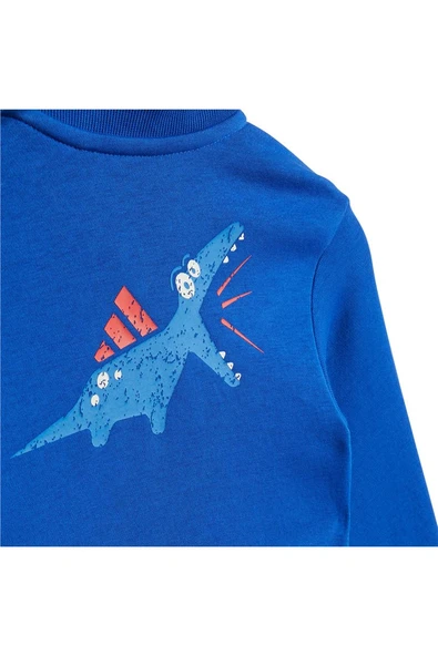 adidas  Bebek  Mavi  Eşofman I  ADRPT FZ ST JN2232 - Resim 3