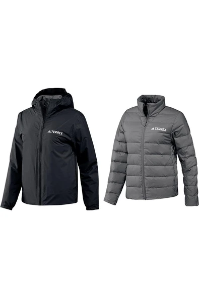 adidas Kadın  Siyah  Mont W MT ESS 3IN1 D KB2144 ürün görseli 1