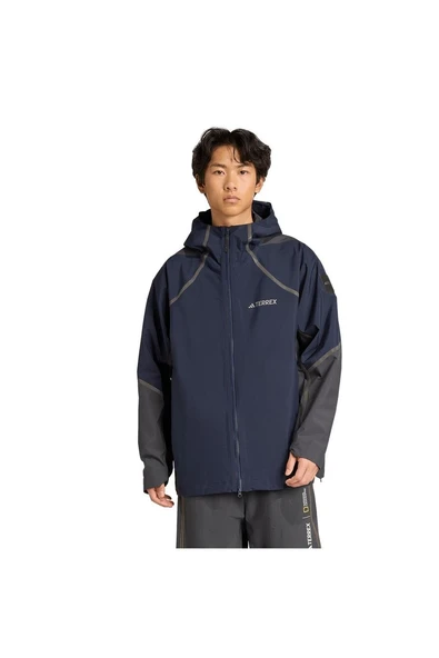 adidas Erkek  Mavi  Ceket NG CP HD JKT KC2343 - Resim 2