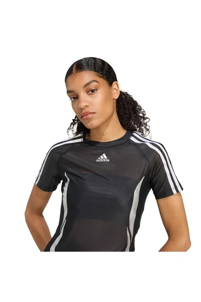 adidas Kadın Siyah T-shirt TIGHT SHEER TEE KE9795 - 5