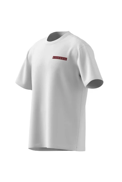 adidas Erkek  Beyaz  T-shirt GRAPHIC TEE JX3094 - 10