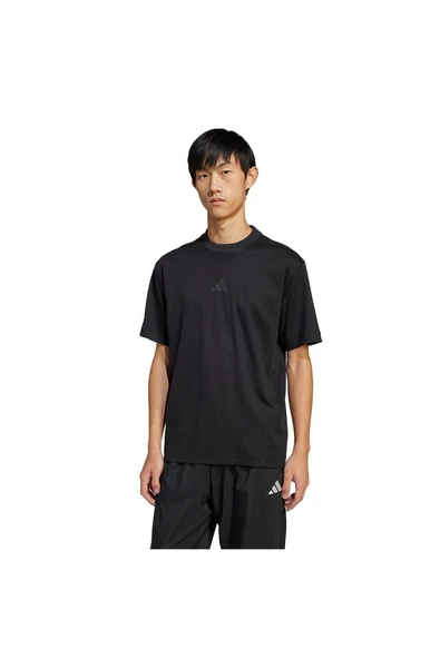 adidas  Erkek Siyah  T-shirt M CE TEE UPF JF3254 - Resim 2