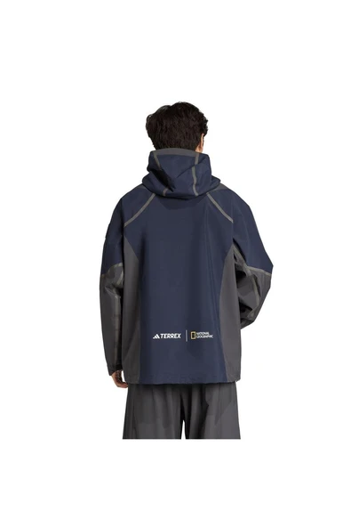 adidas Erkek  Mavi  Ceket NG CP HD JKT KC2343 - Resim 3