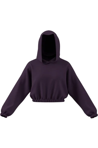 adidas Kadın  Mor  Sweatshirt MO COVER-UP JY2667 - Resim 7