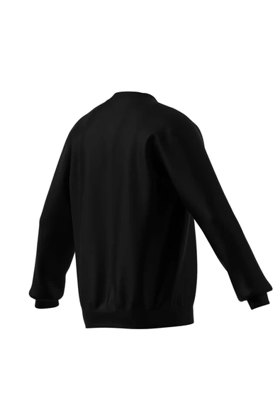 adidas Erkek  Siyah  Sweatshirt SNOW CREW KE2320 - Resim 12