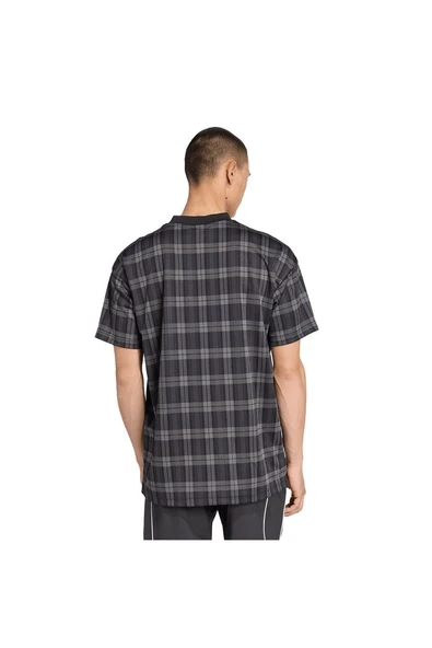 adidas Erkek  Siyah  T-shirt GRAPHIC LO TEE JV7745 - 3