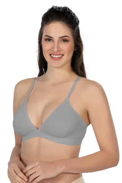 GRİ MI Emay 2809 Lazer Kesim Yapıştırma İz Ypmz Sütyen ürün görseli 1