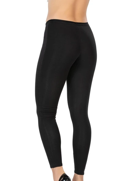 SİYAH MI Emay 1434 Modal Cotton Termal Tayt - Resim 2