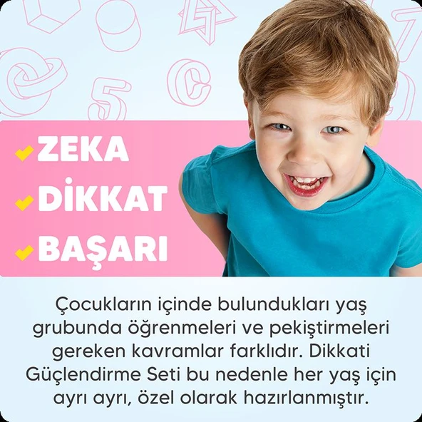 Dikkati Güçlendirme Seti - Yeni Neuro VİA Sistemi ile (2 Yaş) - Resim 3