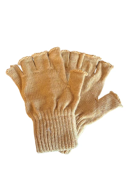 Tiriko Kadın Kesik Eldiven Hardal - Resim 4