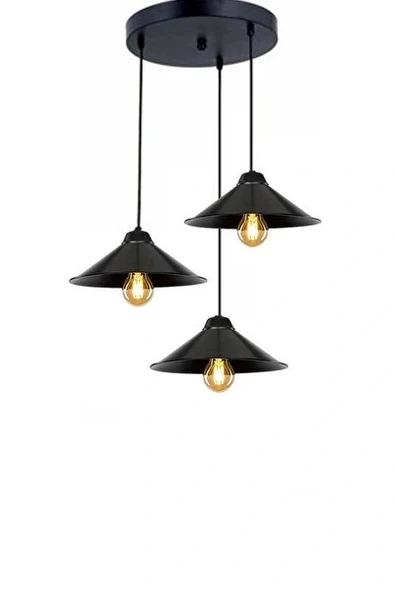 ED Japon Başlık Modern Üçlü Avize