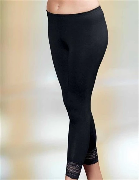 Şahinler Paçası Dantel Uzun Tayt B889 ürün görseli