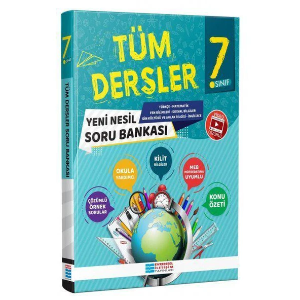 7. Sınıf Tüm Dersler Soru Bankası ürün görseli
