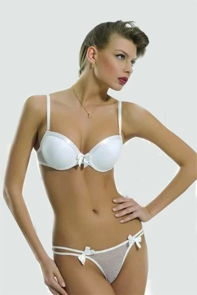 Lejardin Tül Kaplı Sütyen Takım 6565 ürün görseli 1