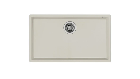 TEKA SQUARE 72.40 TEZGAH ALTI BRİGHT KREM GRANİT EVYE ürün görseli