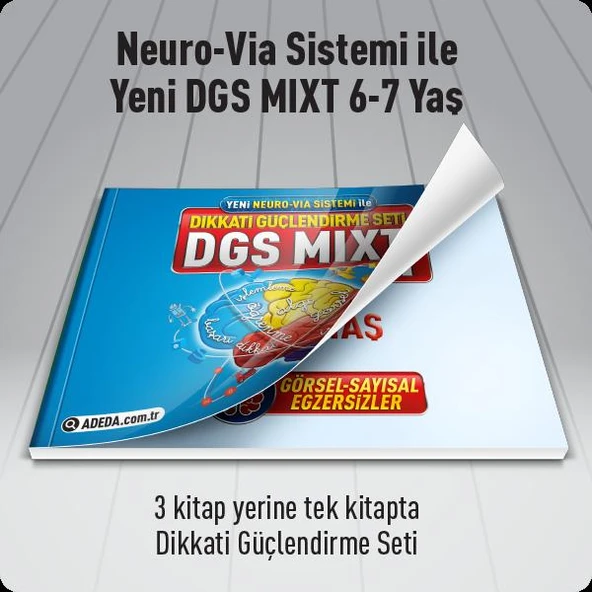 Adeda / Dikkat Güçlendirme Seti 6 - 7 Yaş Dgs Mıxt - Resim 2