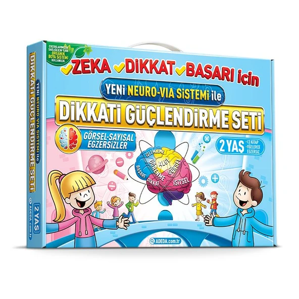 Dikkati Güçlendirme Seti - Yeni Neuro VİA Sistemi ile (2 Yaş) ürün görseli