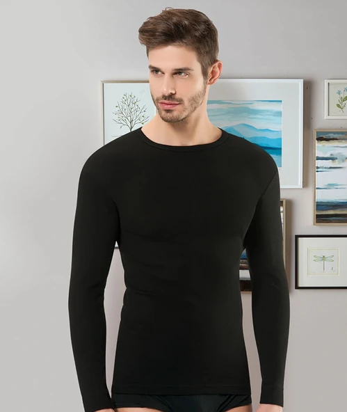 Derya Kurşun Uzun Kol İnce Erkek Termal Üst 602-2 ürün görseli