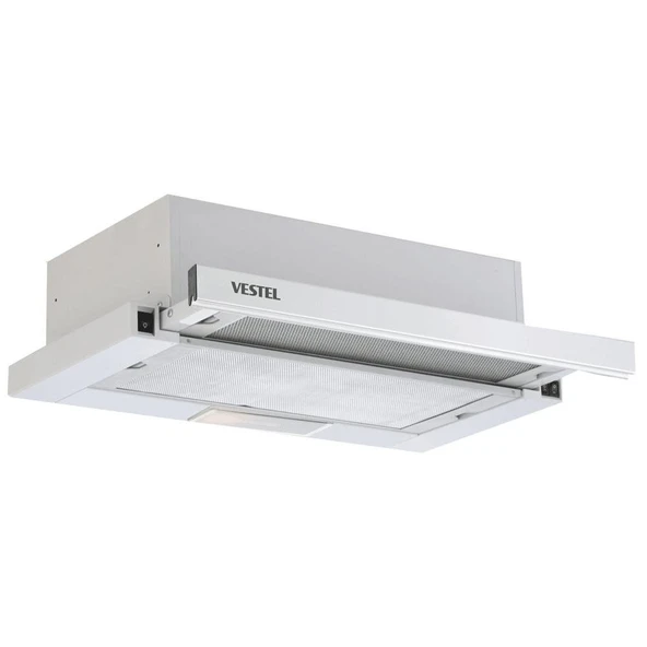 Vestel Efes Beyaz Sürgülü Aspiratör - 1