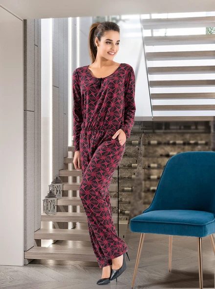 Derya Kurşun Kadın Tulum 1126 - Resim 3