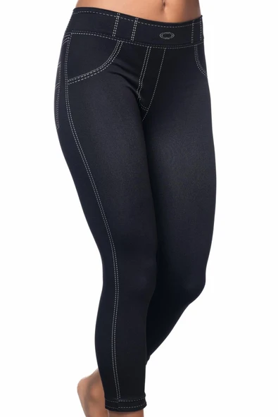 SİYAH MI Emay 3801 Soft Kot Tayt - Resim 2