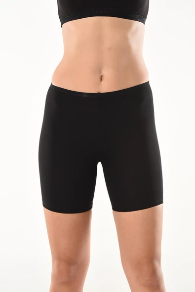 Derya Kurşun Likralı Kısa Kadın Şort Tayt 494 ürün görseli