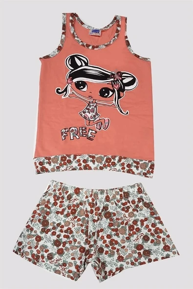 Kız Çocuk Şortlu Takım 6525 ürün görseli