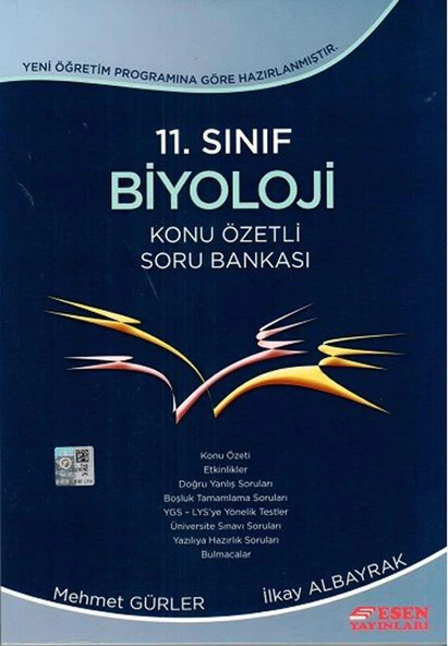 11. Sınıf Biyoloji Konu Özetli Soru Bankası ürün görseli